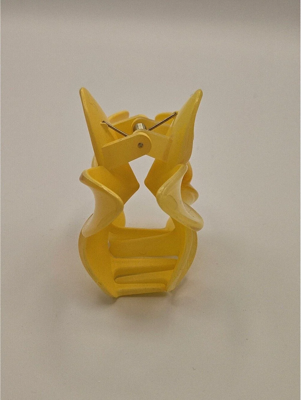 Yellow Plumeria Flower Hair Claw Clip